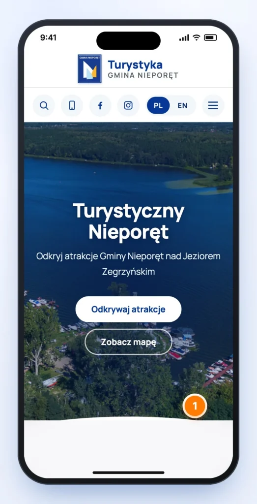 Safari na iPhonie z wyróżnionym przyciskiem „więcej” (trzy kropki) na dolnym pasku